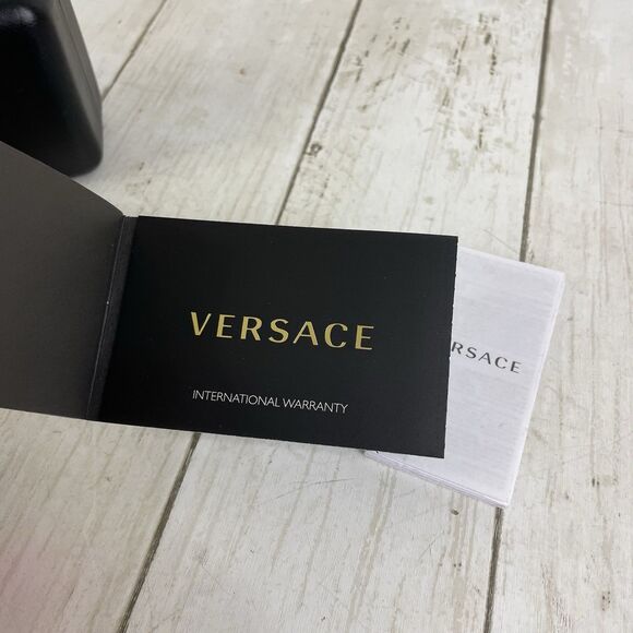 Versace VE 4361 5334/5 53mm Transparent Fuxia Geometric Sunglasses Pink Lens - Picture 14 of 16